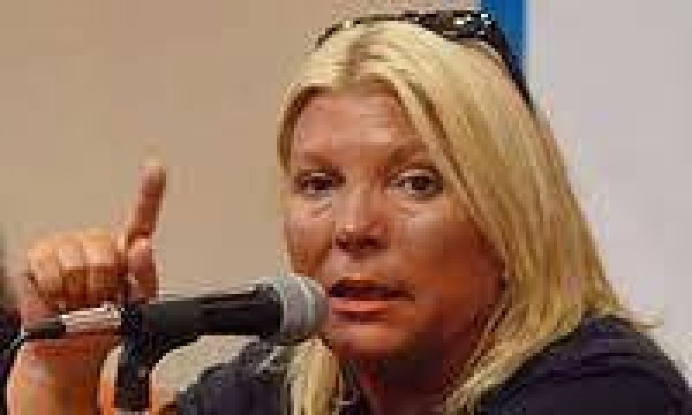 Carrio en Jun�n: pronostic� triunfos en la naci�n, la provincia y la ciudad 