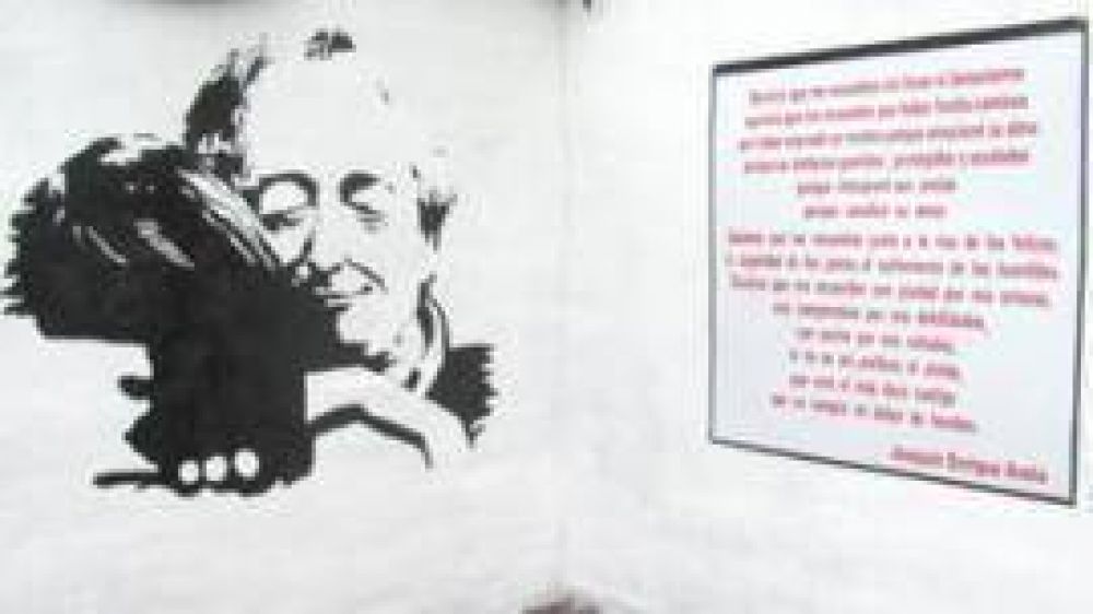 Bragado: Fue inaugurado el mural en homenaje a Kirchner 