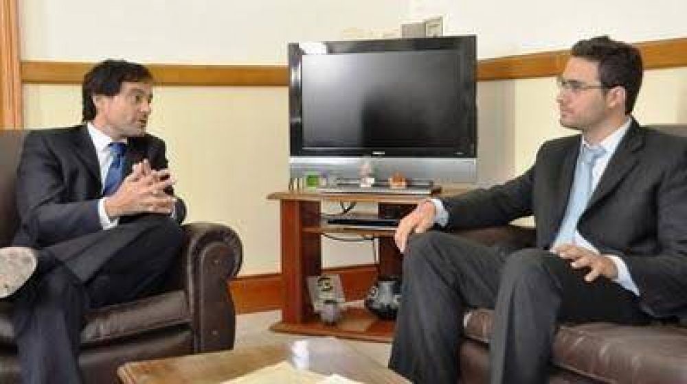 Pittelli con el Subsecretario de Industria