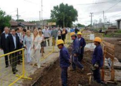 Pergamino: Anuncios, licitaciones y recorrida de obras en Pergamino