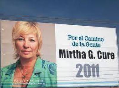 Cure asegur� que es promovida por su espacio para ser candidata en octubre
