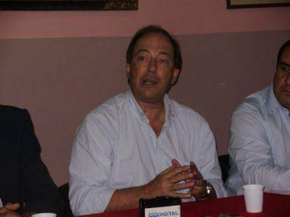Ernesto Sanz visit� La Plata: �Quien gane la elecci�n interna, ser� naturalmente el candidato�
