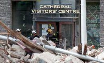 Aumentan los muertos por el terremoto en Nueva Zelanda