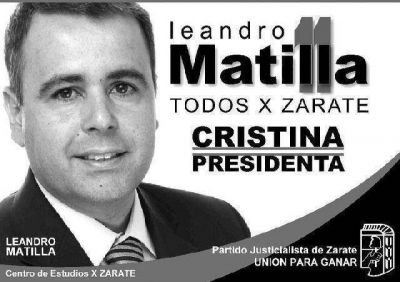 Un nuevo candidato peronista present� su afiche