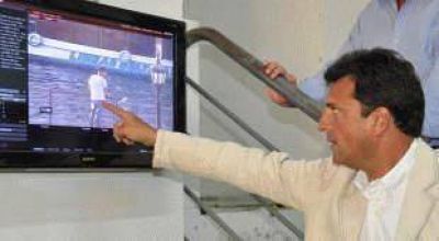 Por encima del debate, Massa reitera que "para tener seguridad, lo mejor es invertir en prevenci�n"