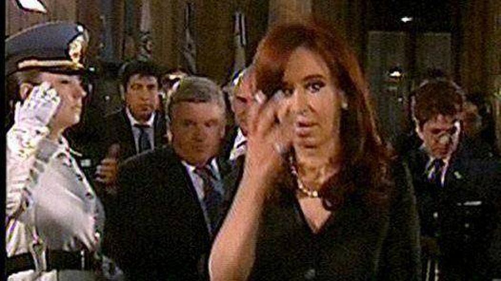 Cristina inaugura el per�odo de sesiones del Congreso