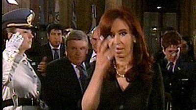 Cristina inaugura el per�odo de sesiones del Congreso