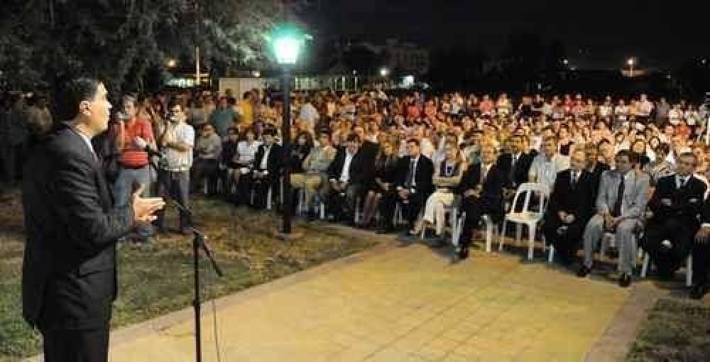 Capitanich destac� la inversi�n para el desarrollo de S�enz Pe�a