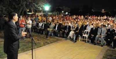 Capitanich destac� la inversi�n para el desarrollo de S�enz Pe�a