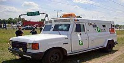 Detienen a dos polic�as por el ataque al cami�n blindado