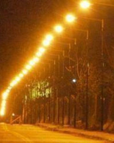 SAN MARTIN - M�S CALLES ILUMINADAS Y NUEVAS OBRAS EN EJECUCI�N