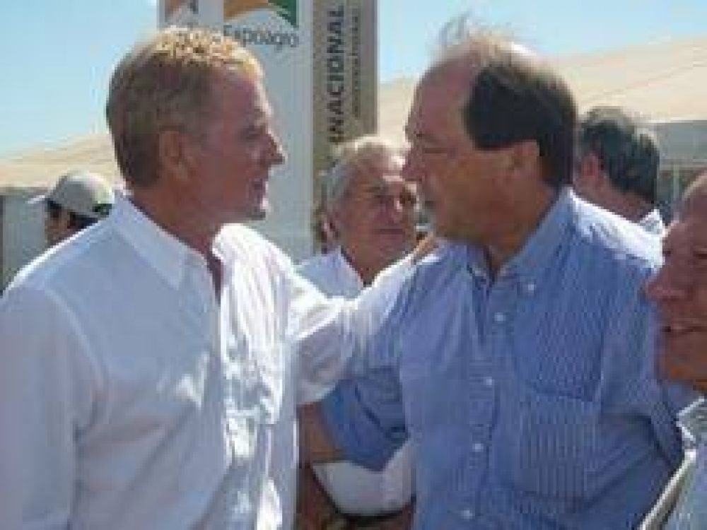 Expoagro: S�nz visit� la feria tras oficializar su candidatura presidencial