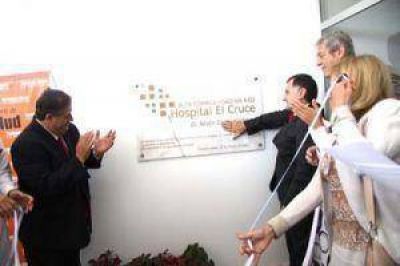 Instauraron el nombre de N�stor Kirchner al Hospital "El Cruce"