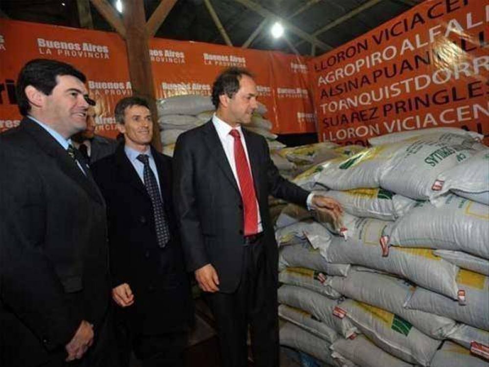 El Gobernador apuesta a "dinamizar aún más el sector agropecuario"