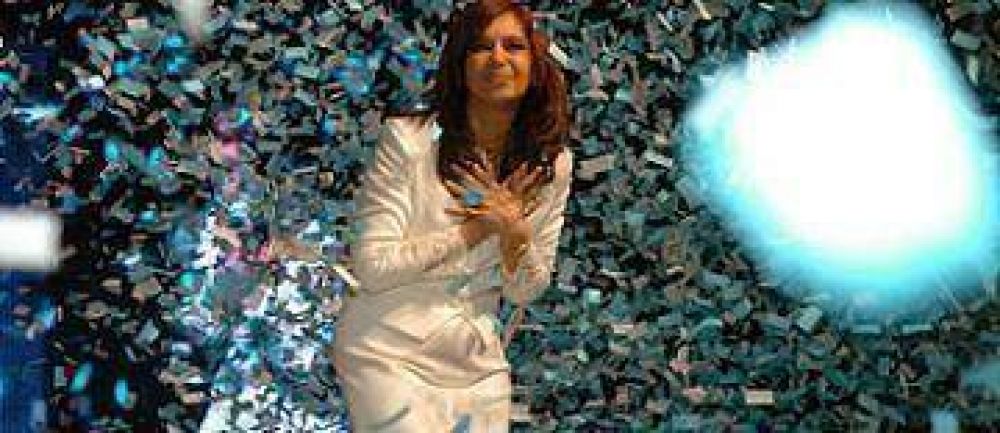 Para CEOP Cristina k gana c�moda en primera vuelta