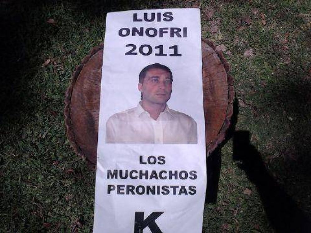 Luis Onofri, candidato