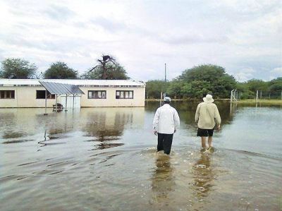 El Dulce inund� postas sanitarias y escuelas en Sagabasta, Salavina 