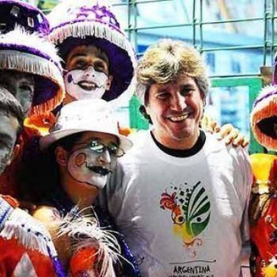 Boudou particip� del carnaval y manifest� su deseo de ser candidato a jefe de Gobierno