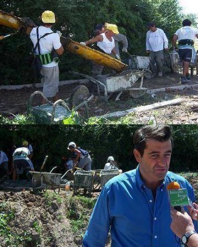 �El intendente hace hincapie en obras en los lugares donde la gente m�s necesita� 