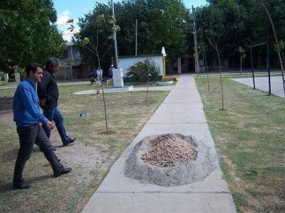 �Nos pone contentos ver que las obras que comienzan, se terminan� 