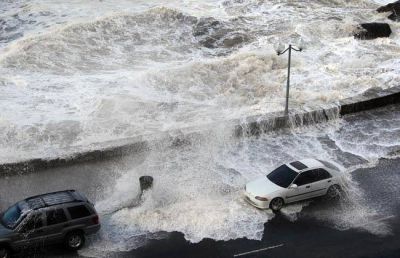 Numerosos inconvenientes por la tormenta de lluvia y viento