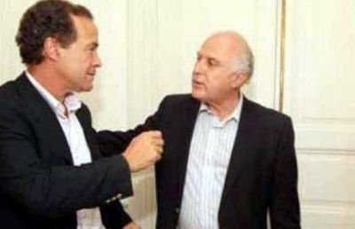 Binner le pidi� a Giustiniani que no haga "da�o" en el PS