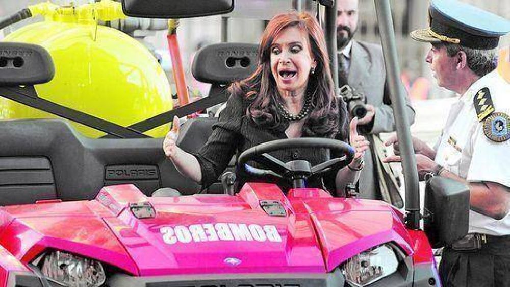Se la vio exultante, pero en silencio