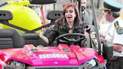 Se la vio exultante, pero en silencio