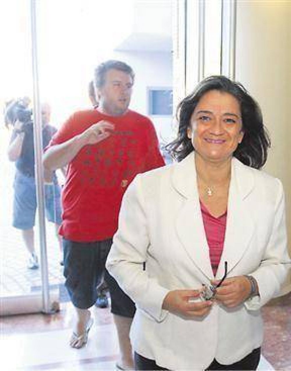 "Quiero Cristina 2011", dijo la flamante gobernadora