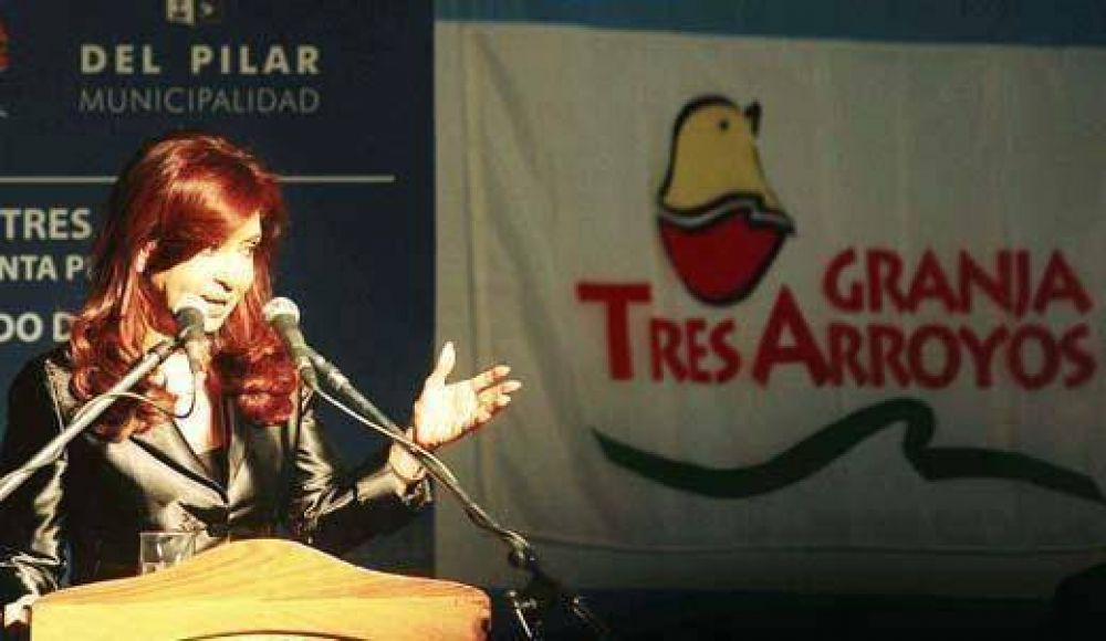 Cristina anunci� la llegada al Pellegrini de un centro de biotecnolog�a