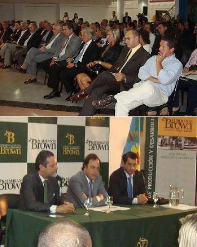Giustozzi anunci� un proceso con �m�s puestos de trabajo y mejor calidad de vida� 