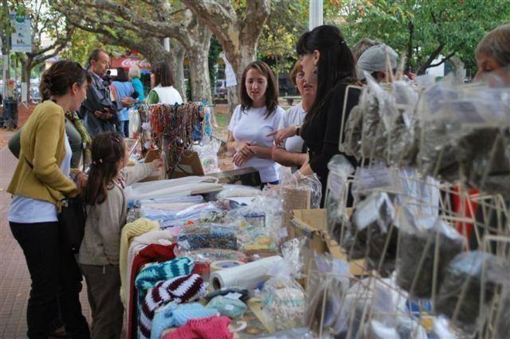LUJAN - SE REALIZ� LA PRIMERA FERIA DEL A�O DEL CONSEJO DE DISCAPACIDAD