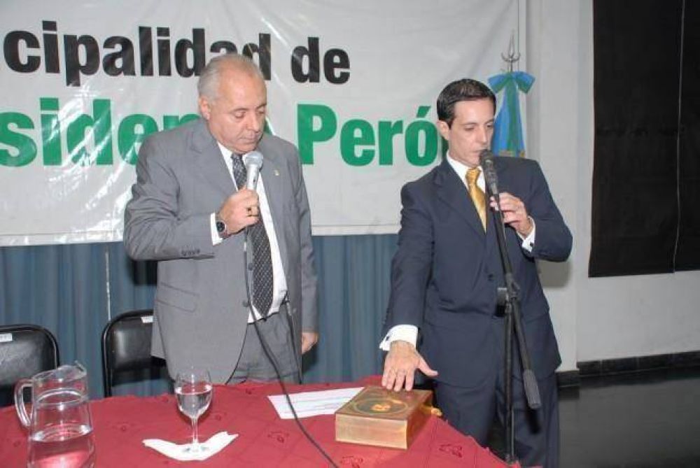 PTE. PERON - ASUMIO EL NUEVO SECRETARIO DE GOBIERNO