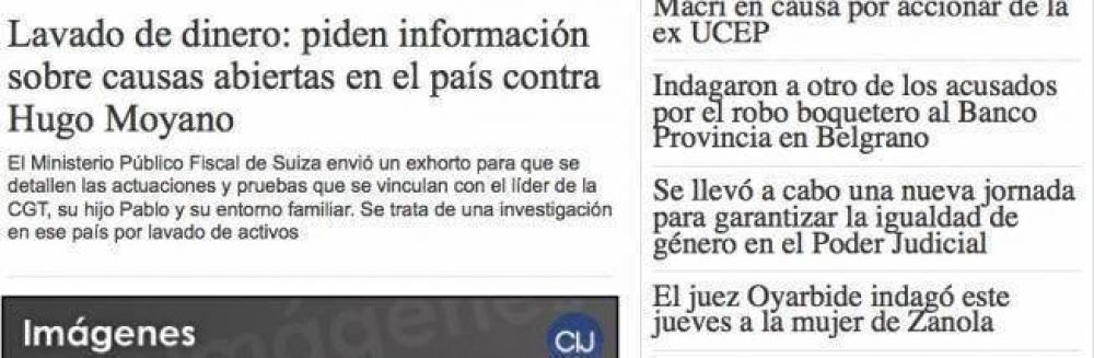 El portal de Lorenzetti, Hadad y el misterio del exhorto suizo, detr�s de la crisis con Moyano