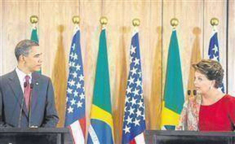En Brasil, Obama se concentr� en el ataque a Libia