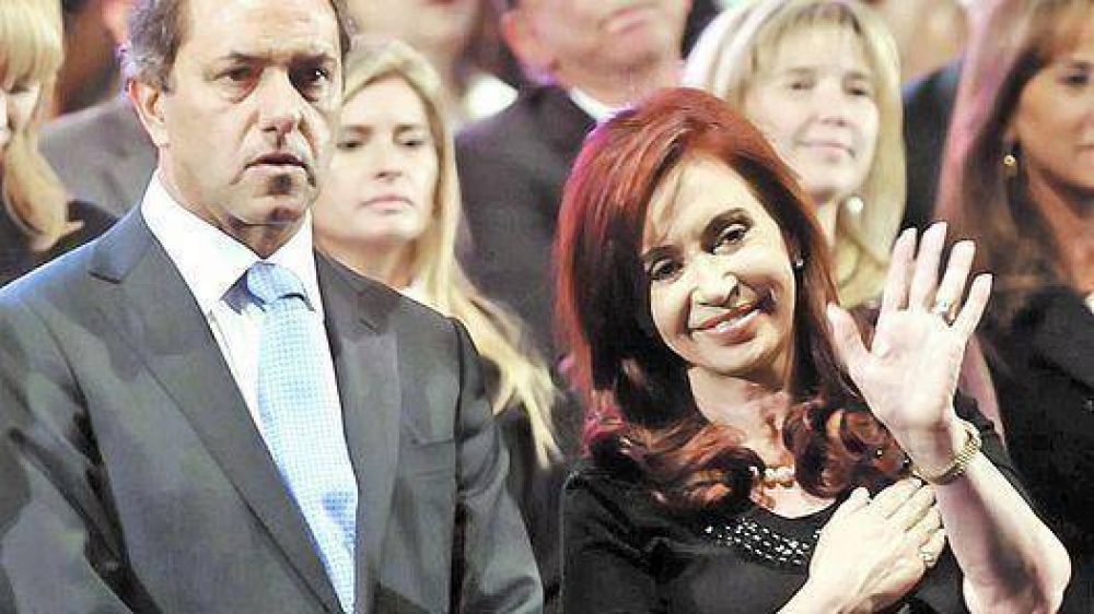 Cristina les pone un l�mite a los gremios en las listas de octubre