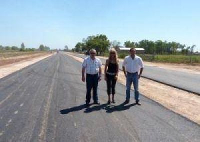 El 7 de abril se inaugura en Las Bre�as la pavimentaci�n de la avenida Alem 