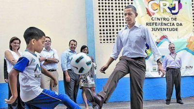 En R�o, Obama puso a Brasil como ejemplo de transici�n democr�tica