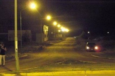 El municipio instal� nuevas luminarias