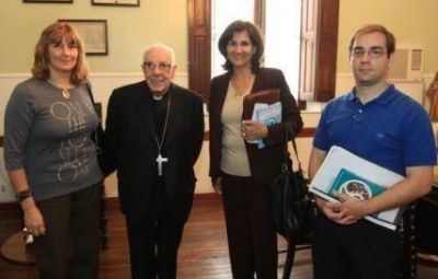 Dirigentes de SADOP se reunieron con el Arzobispo