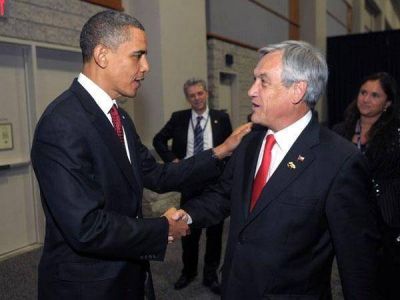 Obama elogi� a Pi�era antes de arribar a Chile