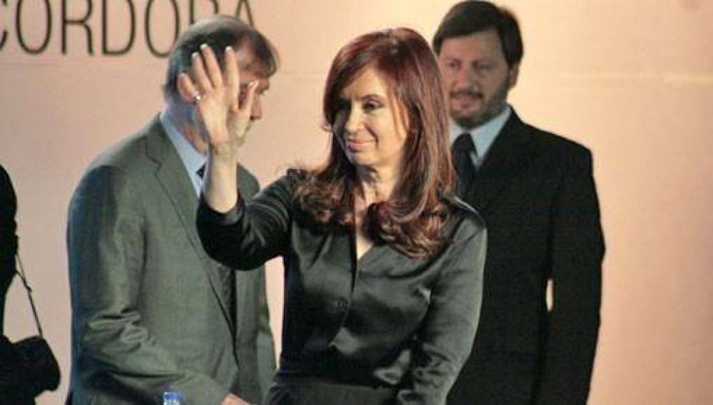 Cristina reprogram� viaje a C�rdoba para inaugurar obras