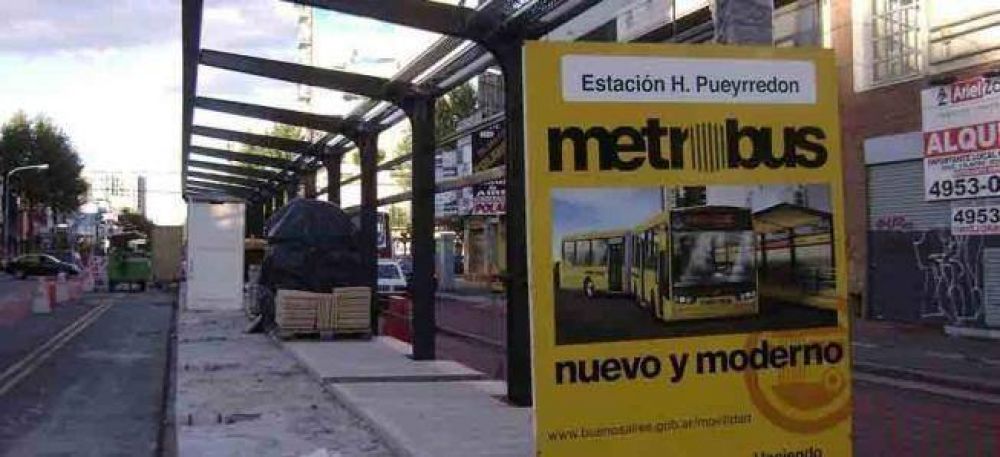 Macri promete que el MetroBus estar� listo para abril