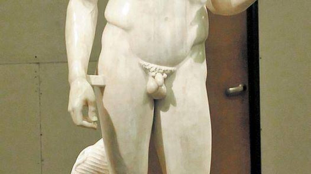Ya est en Bellas Artes el Dorforo, una joya de dos mil aos de edad