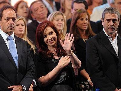 Creen que el acto de Cristina fue una se�al de apoyo al PJ 