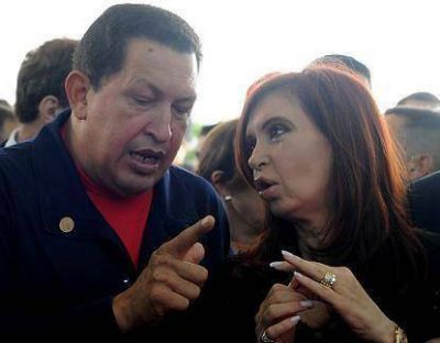 Cristina ya lleg� a Casa de Gobierno y espera por Ch�vez