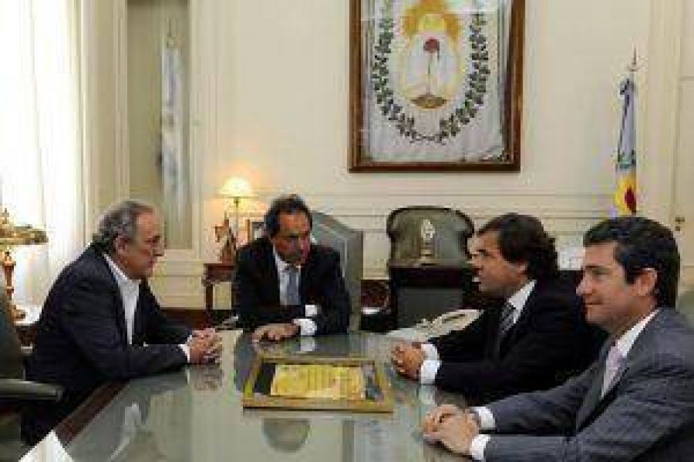Scioli y Traverso acordaron profundizar concientizaci�n vial 