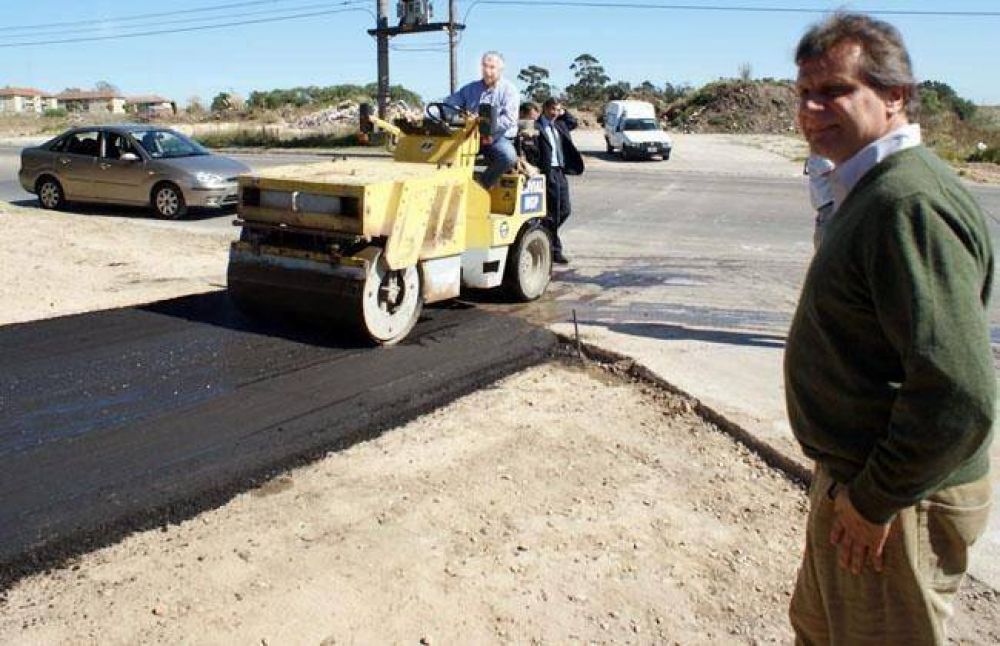Construyen otra bicisenda en la ciudad
