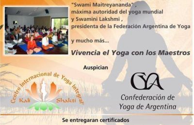 Llega a Mar del Plata un referente m�ximo del yoga mundial
