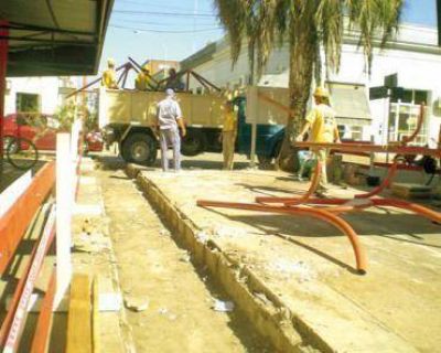 Comenzaron los trabajos de remodelaci�n de la Peatonal